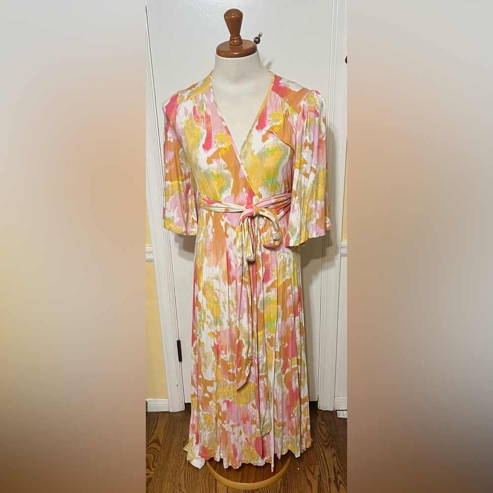 Melissa McCarthy Multicolor Maxi Dress